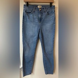 L’AGENCE Skinny High-Rise Seafoam Jeans size 29